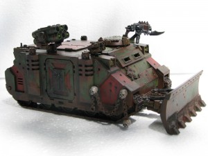 Nurgle Rhino right quarter